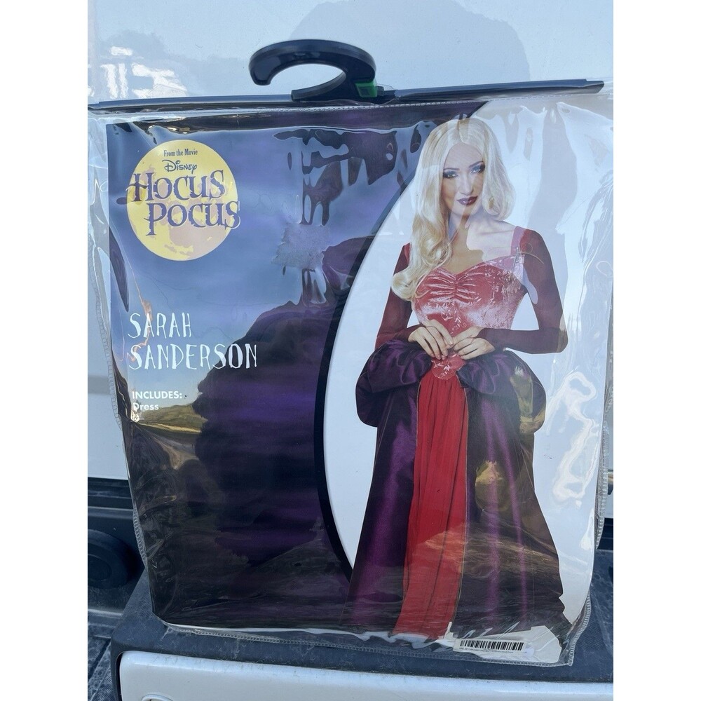 Hocus Pocus Cosplay Sarah Sanderson Dress Costume Witch Dress Outfit